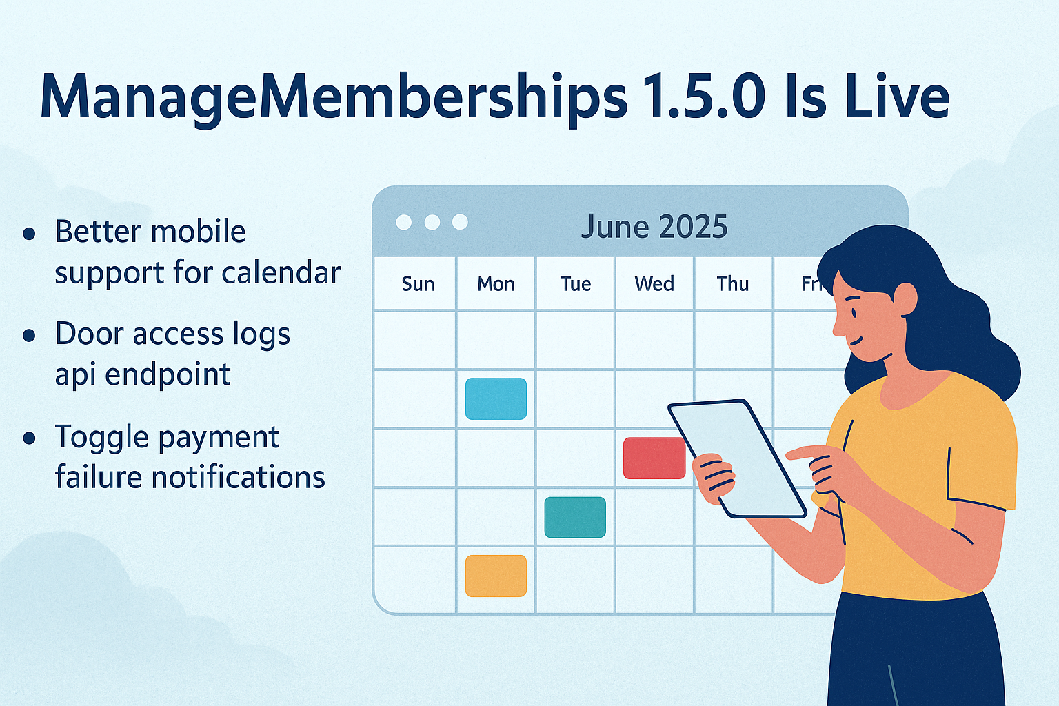 ManageMemberships 1.5.0 Is Live