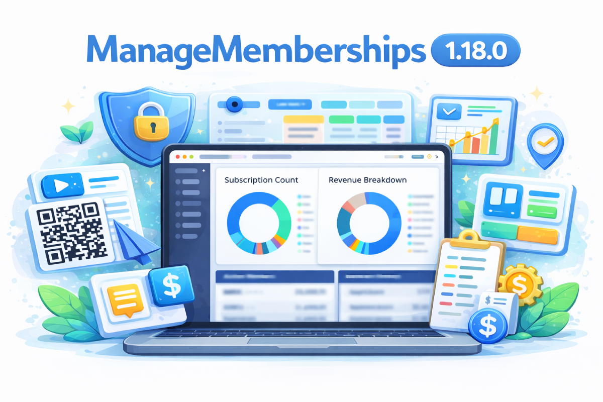 ManageMemberships Release 1.18.0